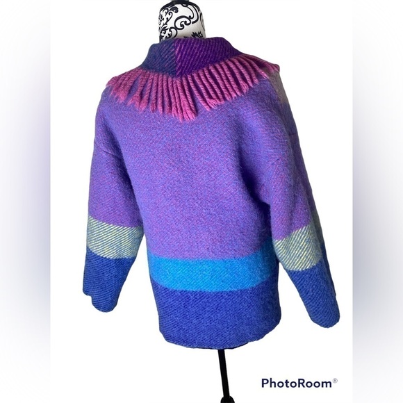 AN orginal by Astrid gjerlaug wool fringe jacket - Picture 3 of 5